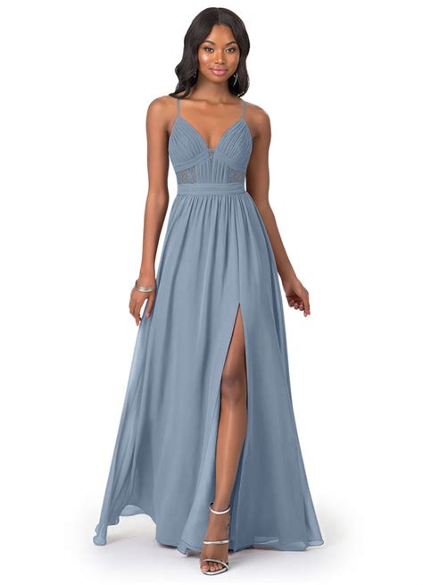 Azazie dusty blue - Shop Azazie Mother of the Bride Dresses - Dusty Blue Azazie Jette Mother of the Bride Dress in Lace and Stretch Crepe. Discover our stunning collection of flattering mother of the bride dresses in your choice of style, color, and fabric. ... Mermaid Off the Shoulder Lace Floor-Length Dress dusty blue. Moms & Celebrations. Reviews(13) $229. 4 ...